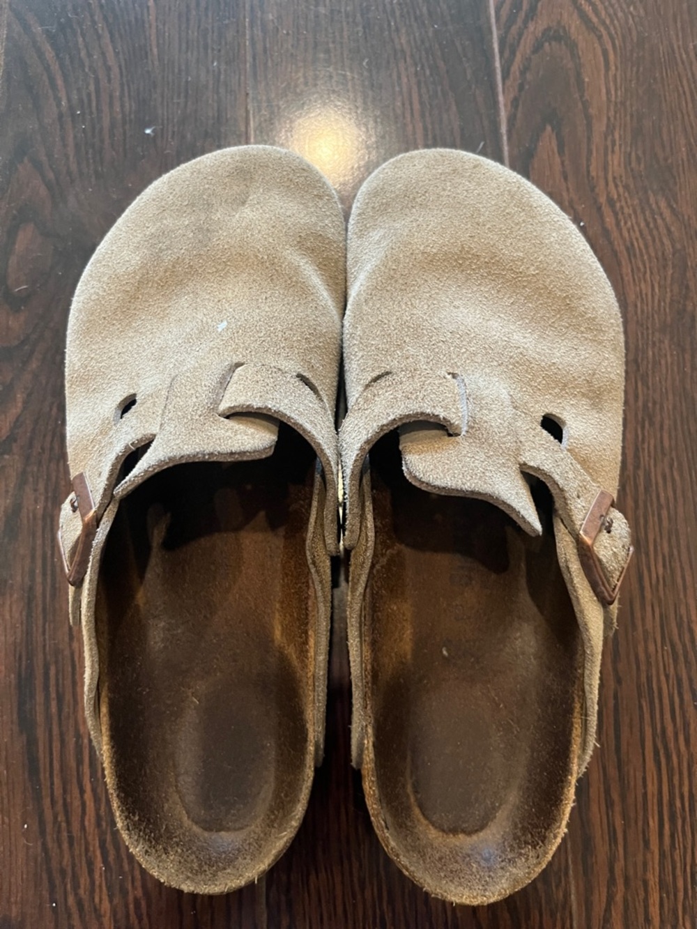 Birkenstock Suede Boston Slip-On Clog - Picture 8 of 8